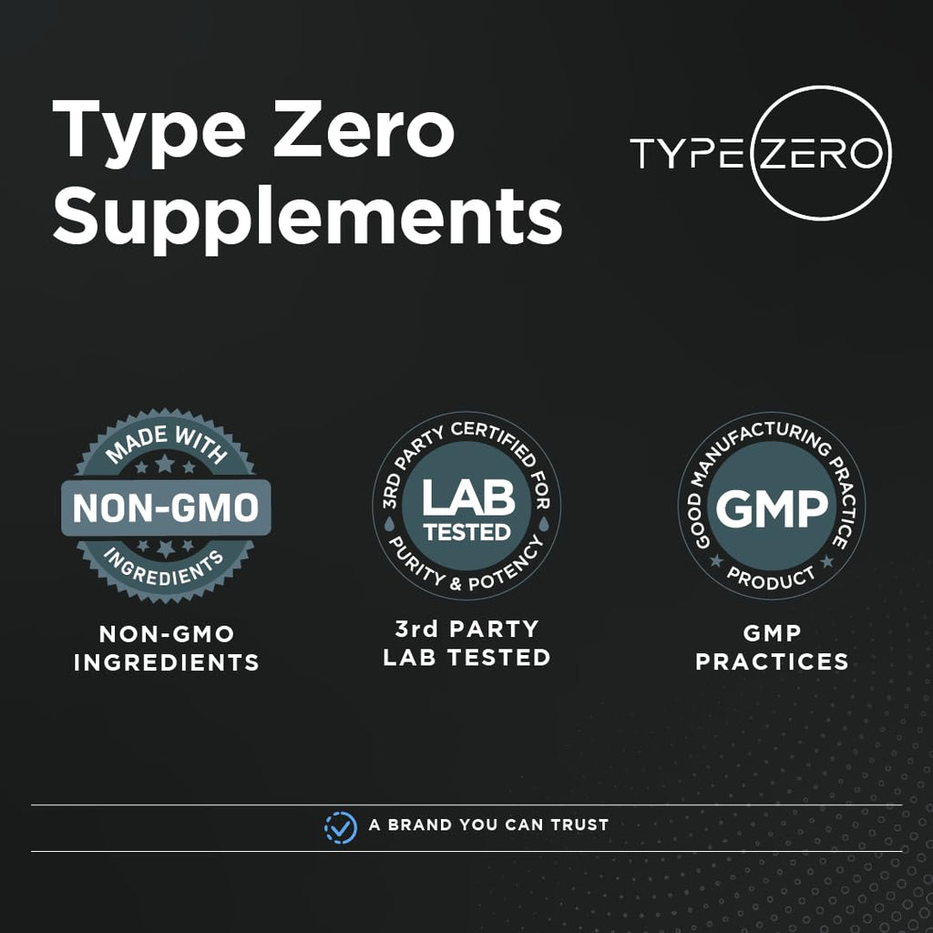 Type Zero Multi Collagen Powder 30 Servings (Unflavored) - Types I, II, III, V, & X Collagen Peptides + Hyaluronic Acid, VIT C, Biotin Type ZeroBuy Supplements Australia