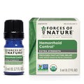Forces of Nature Hemorrhoid Control Extra Strength, Organic Homeopathic Medicine with Witch Hazel, Horse Chestnut, and Soothing Essential Oils for Itching, Swelling & Discomfort, 5ml (0.17 fl oz) Forces of NatureBuy Supplements Australia