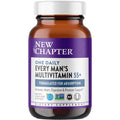 New Chapter Multivitamin for Men 50 Plus - Every Man's One Daily 55+ with Fermented Probiotics + Whole Foods + Astaxanthin New Chapter