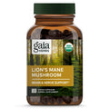 Gaia Herbs Organic Lion’s Mane Mushroom - Brain and Nerve Support Supplement 