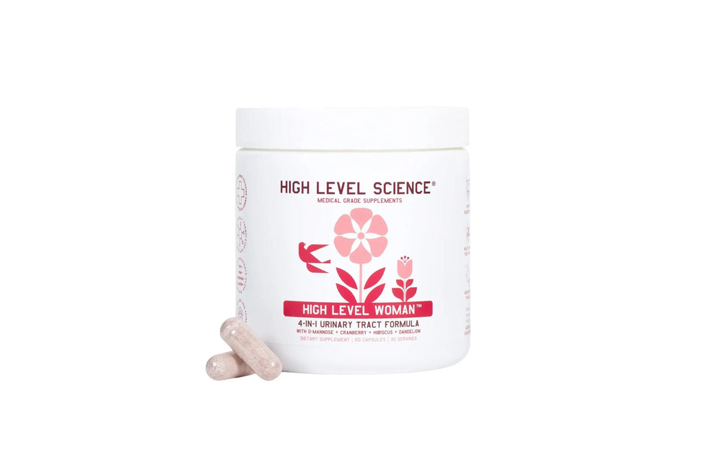 High Level D-Mannose 1000mg, Urinary Tract & Bladder Health Support, D Mannose Supplements for Women, Cranberry, Hibiscus & Dandelion, Utri Cleanse, 60 Capsules, Vegetarian, Gluten Free High LevelBuy Supplements Australia