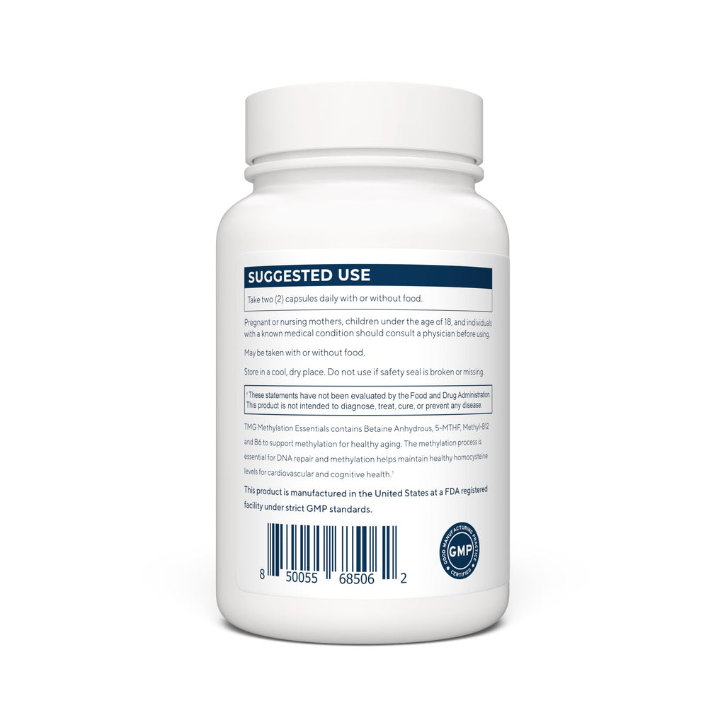 Renue By Science TMG | High Strength TMG Supplements | 120 Trimethylglycine Capsules - 900mg TMG per Serving with Vitamin B12 Vitamin B6 Folate & Zinc | Made in The USA & Third-Party Tested Renue By ScienceBuy Supplements Australia