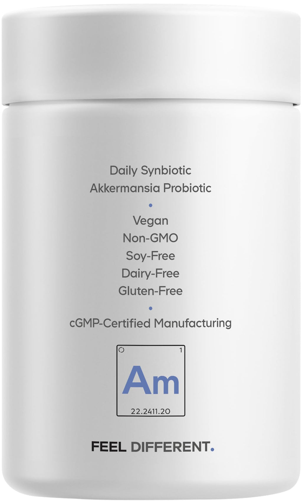 Codeage Akkermansia Synbiotic Supplement - 100 Million AFU Akkermansia Probiotic & Chicory Inulin Prebiotic - Chicory Root - 1 Capsule Per Serving - Non-GMO, Gluten-Free - 30 Capsules CodeageBuy Supplements Australia