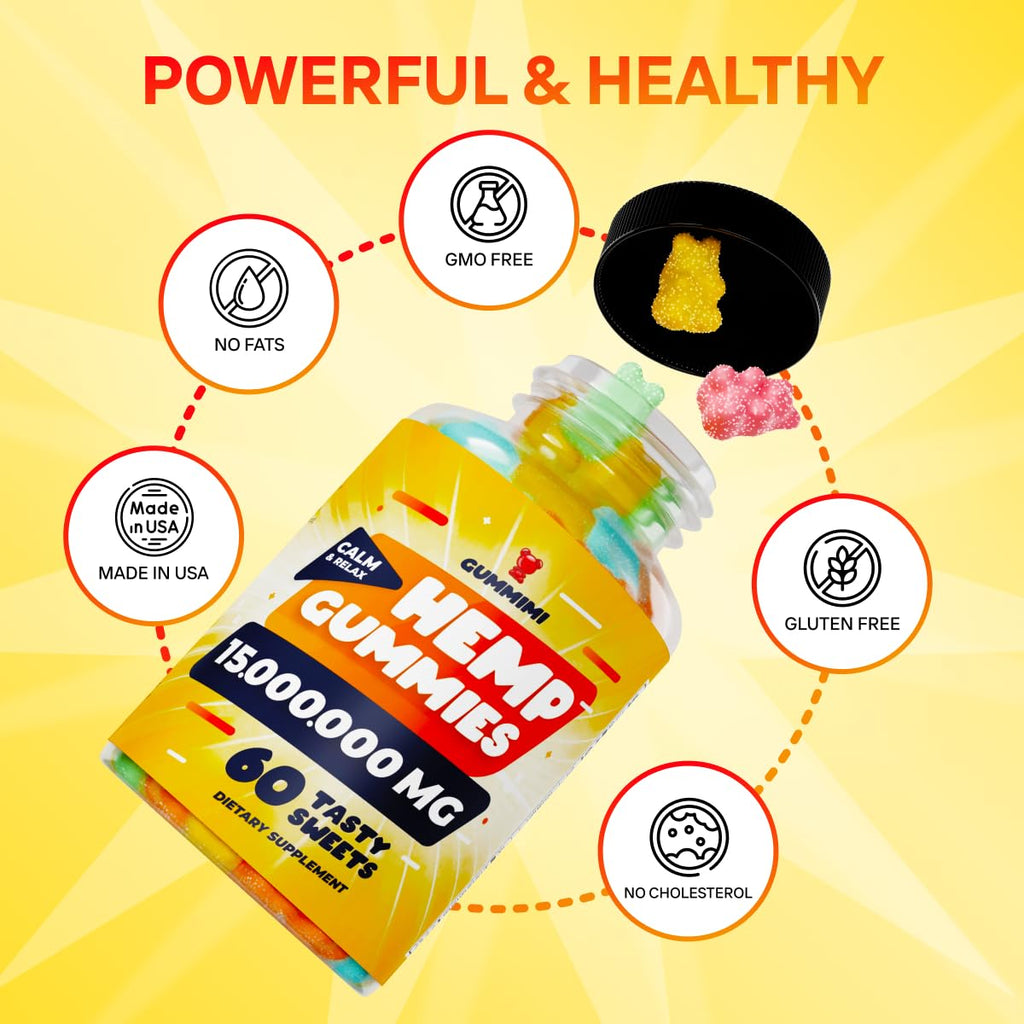 Hеmp Gummies – 15,000,000 – High Potency Comforting Hеmp Oil – Ease Worries GummiMiBuy Supplements Australia