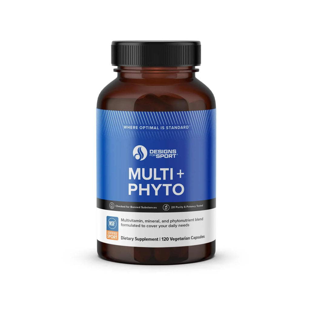 Designs for Sport Multi Plus Phyto - Comprehensive Multivitamin & Phytonutrient Blend - Nutrition for Athletes - Highly Absorbable Vitamins Designs for Sport
