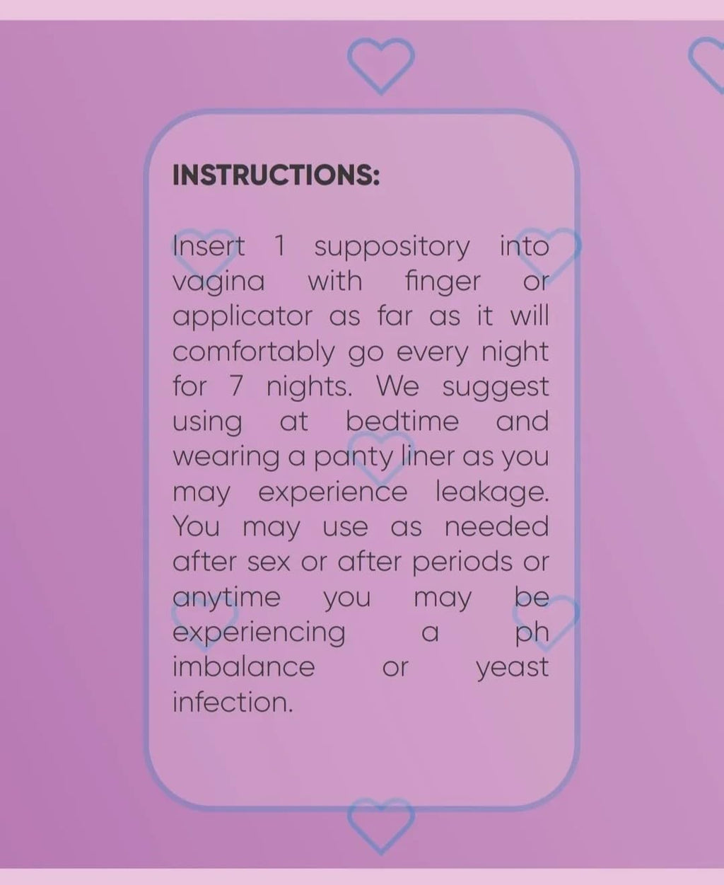 HerSheMe Boric Acid Vaginal Suppositories HerSheMeBuy Supplements Australia
