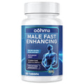 Oohma male fast enhancing supplement bottle on a white background