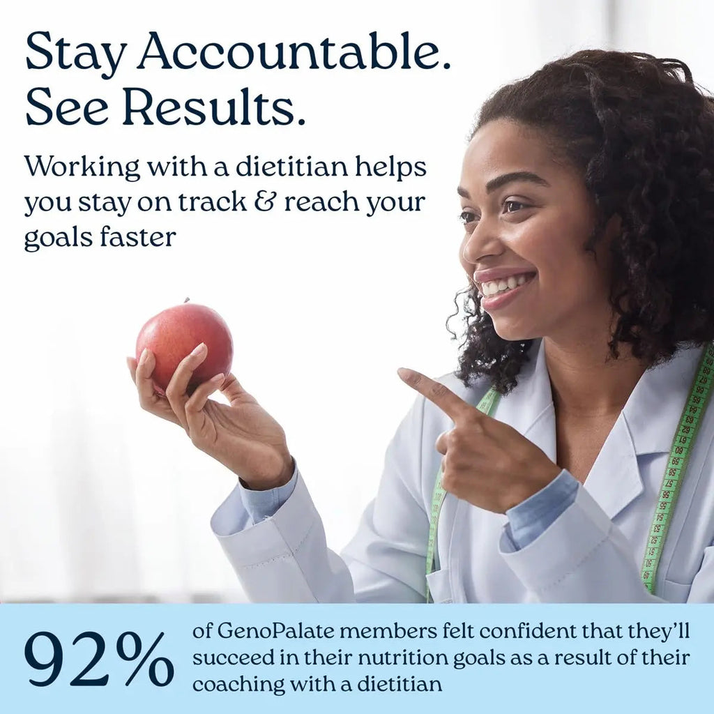 GenoPalate Nutrition DNA Test Kit | 100+ Optimal Foods & Tailored Diet | Genetic Health Report & Personalized Wellness | Macro & Micronutrient Recommendations | Stress & Eating Insights GenoPalateBuy Supplements Australia