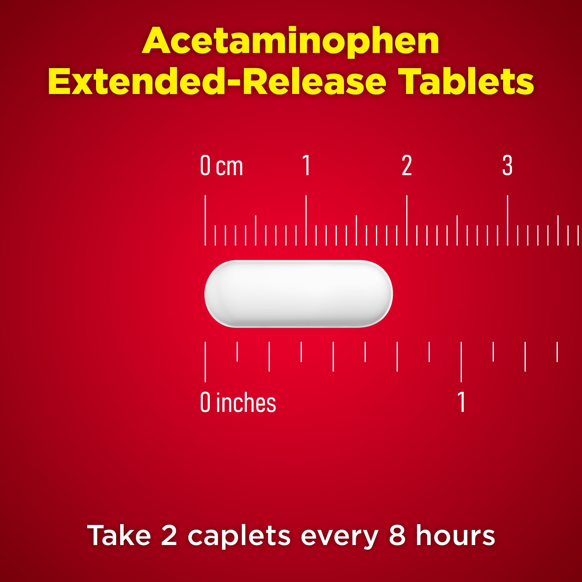 Amazon Basic Care Acetaminophen Extended-Release Tablets, 650 mg, Pain Reliever, Fever Reducer, Arthritis Pain, Headache, Backache, Menstrual Pain, 400 Count Amazon Basic Care buy supplements Au