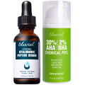 Ebanel Bundle of Hyaluronic Acid Serum and 30% AHA 2% BHA Chemical Peel Exfoliant Gel Ebanel buy supplements Au