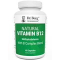 Dr. Berg Natural Vitamin B12 1000 mcg with B Complex Blend - Methylcobalamin B12 for Energy, Nerve Health, and Cognitive Function* - Methylated B12 with Folate - 60 Capsules (2-Month Supply) Dr. Berg NutritionalsBuy Supplements Australia