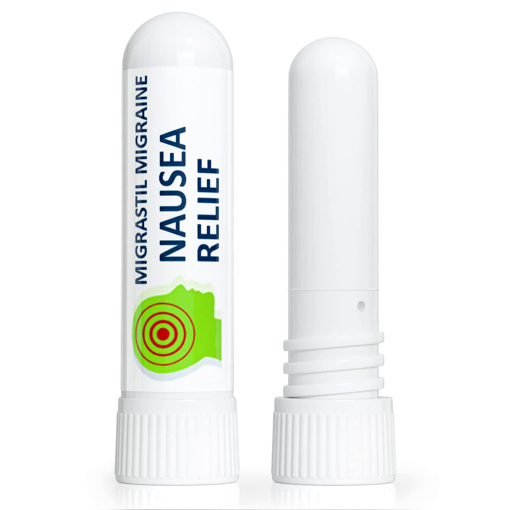 Basic Vigor Migrastil Inhaler (Pack of 2) - Pocket Size Aromatherapy Inhaler for Queasiness Basic VigorBuy Supplements Australia