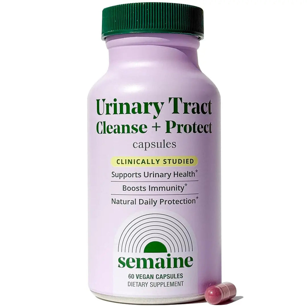 Semaine Urinary Tract Cleanse & Protect – 60 ct, Bladder Support Supplement for Women, Flushes Urinary Tract. Combines Cranberry Proanthocyanidins with Hibiscus SemaineBuy Supplements Australia