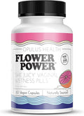 Flower Power ‘She Juicy’ Supplement for Vaginal Health | Slippery Elm Bark | Feminine 