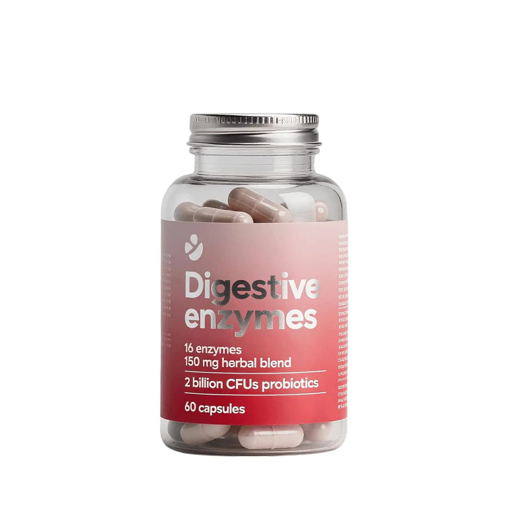 LOUDSAY Digestive Enzymes - Multi Enzymes, Organic Prebiotics & Probiotics for Digestive Health & Gut Health - Meal Time Discomfort Relief & Bloating - Dual Action Approach - 60 CT LOUDSAY buy supplements Au