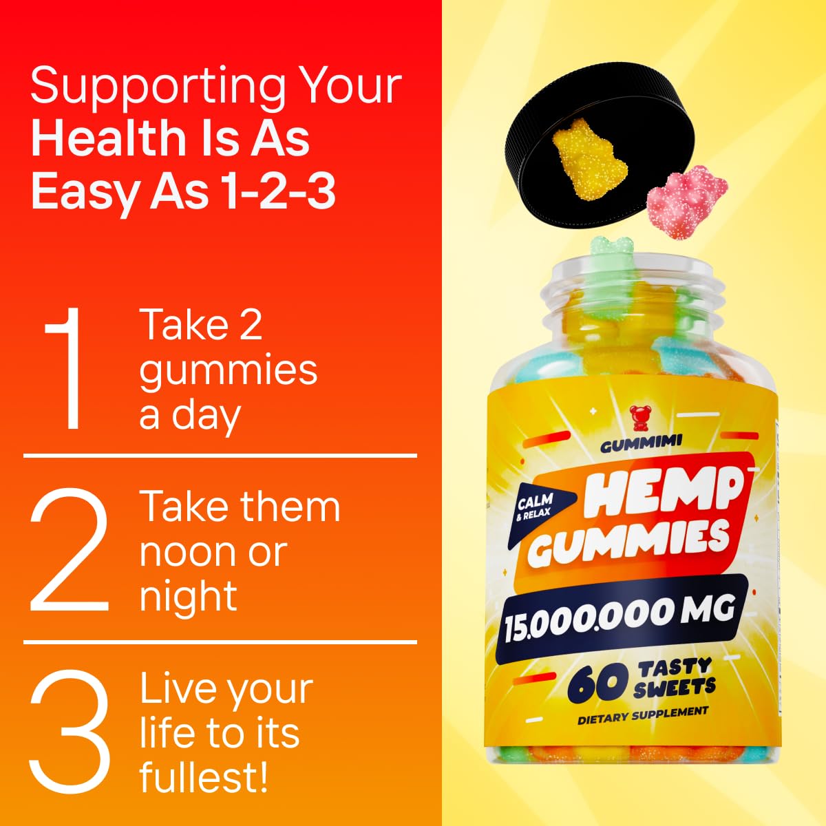 Hеmp Gummies – 15,000,000 – High Potency Comforting Hеmp Oil – Ease Worries GummiMiBuy Supplements Australia