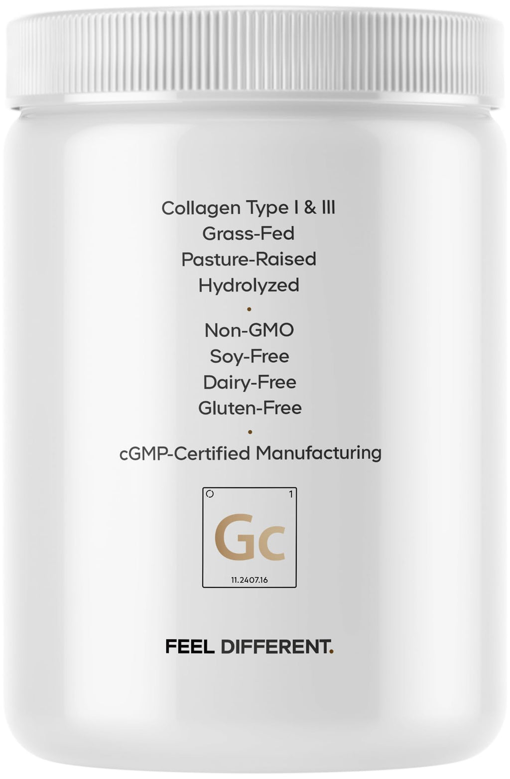 Codeage GLP-1 Collagen Powder Supplement - Nextida GC Collagen Peptides - GLP 1 Support - Hydrolyzed, Grass-Fed, Type I & III, Unflavored - Non-GMO, Gluten-Free, Dairy-Free - 10.58 Oz CodeageBuy Supplements Australia