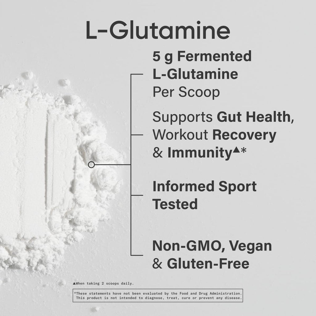 Sports Research L-Glutamine - Workout Recovery, Immune Health & Gut Health Support - 5 G Per Serving - 17.64 Oz Sports Research buy supplements Au