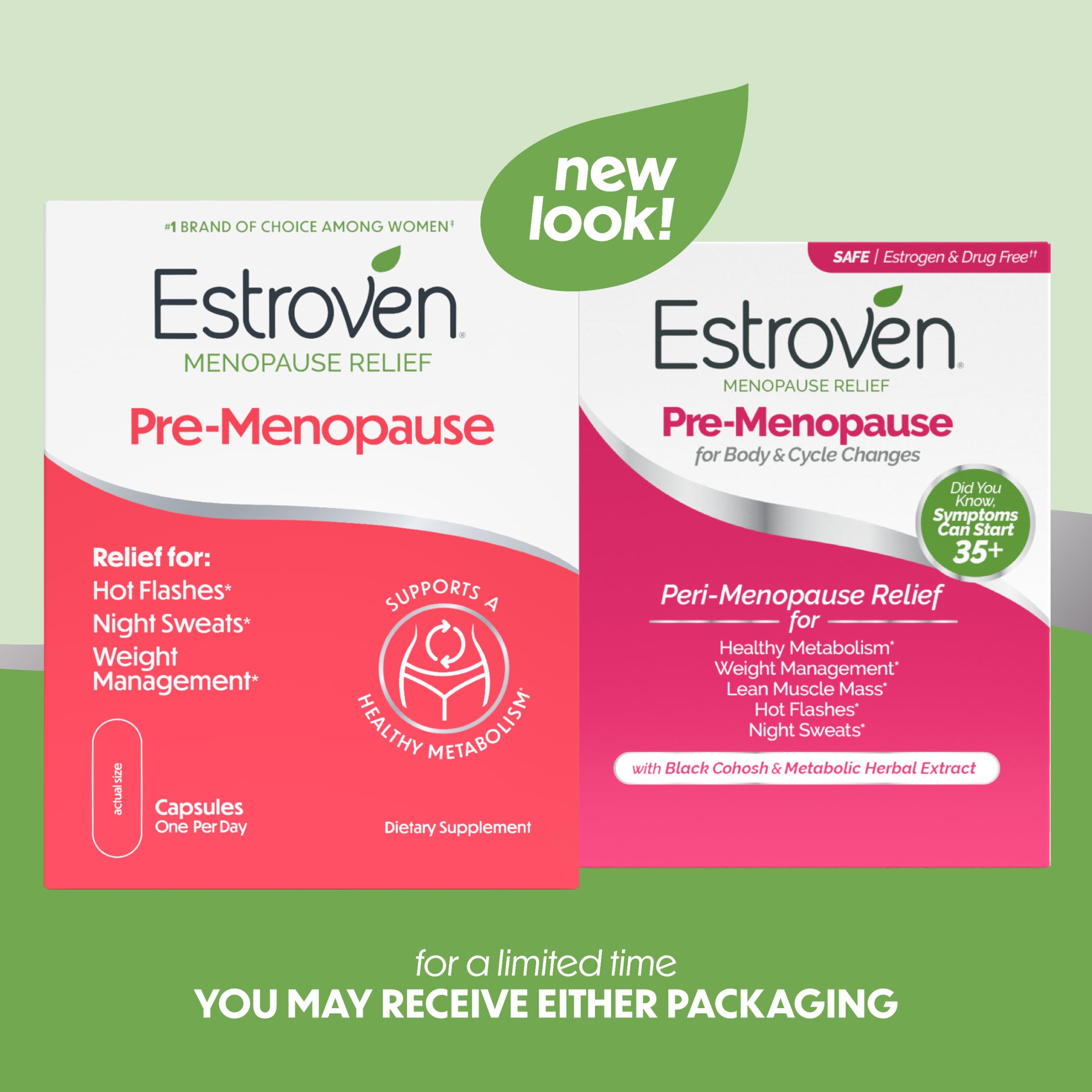 Estroven Pre-Menopause Relief, 30 Ct., Clinically Proven Ingredients, Provides Menopause Relief plus Night Sweats & Hot Flash Relief, Drug-Free or Estrogen Free EstrovenBuy Supplements Australia