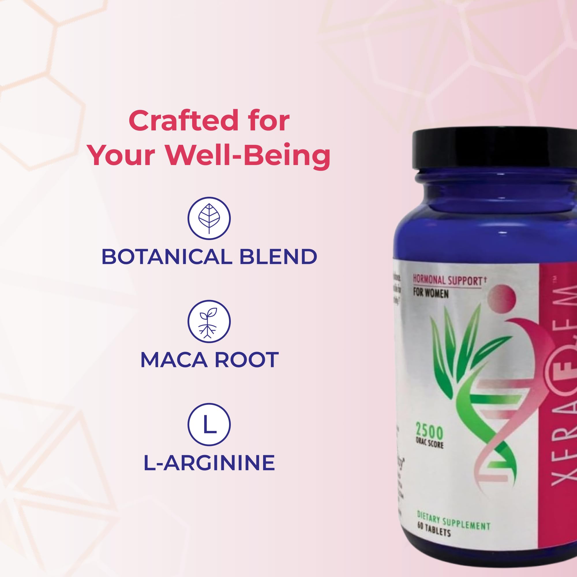Youngevity XeraFem – Hormonal Support for Women with Vitamins, Minerals, Maca Root, and Grapeseed Extract – Supports Hormonal Balance and Immune Health – 60 Tablets YoungevityBuy Supplements Australia