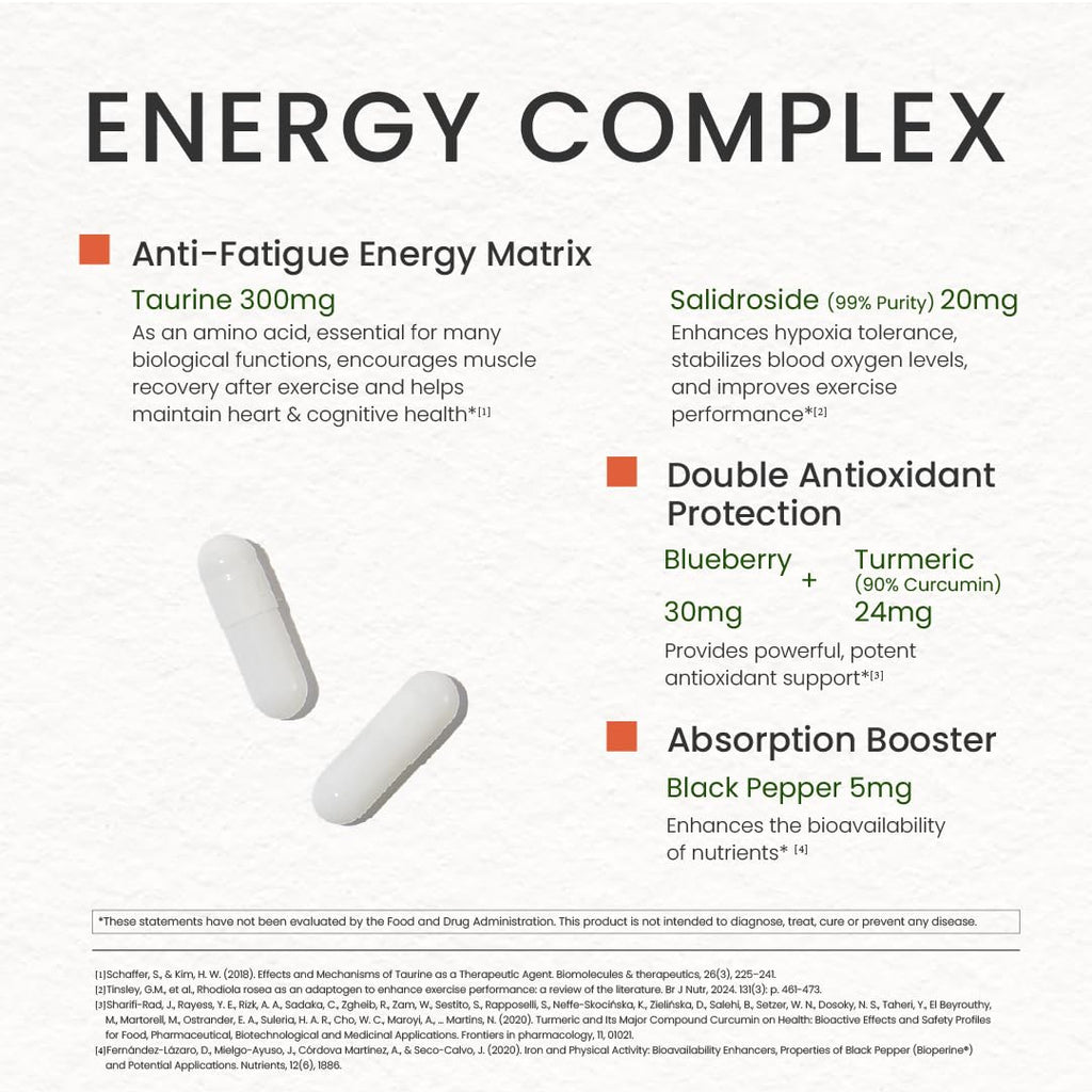 NEUMINA Women's Energy & Immune Complex, Energy Production, Fatigue Relief, Immune Health, Antioxidant Support, Vegan, Non-GMO, Made in USA, 90 Servings NEUMINA buy supplements Au