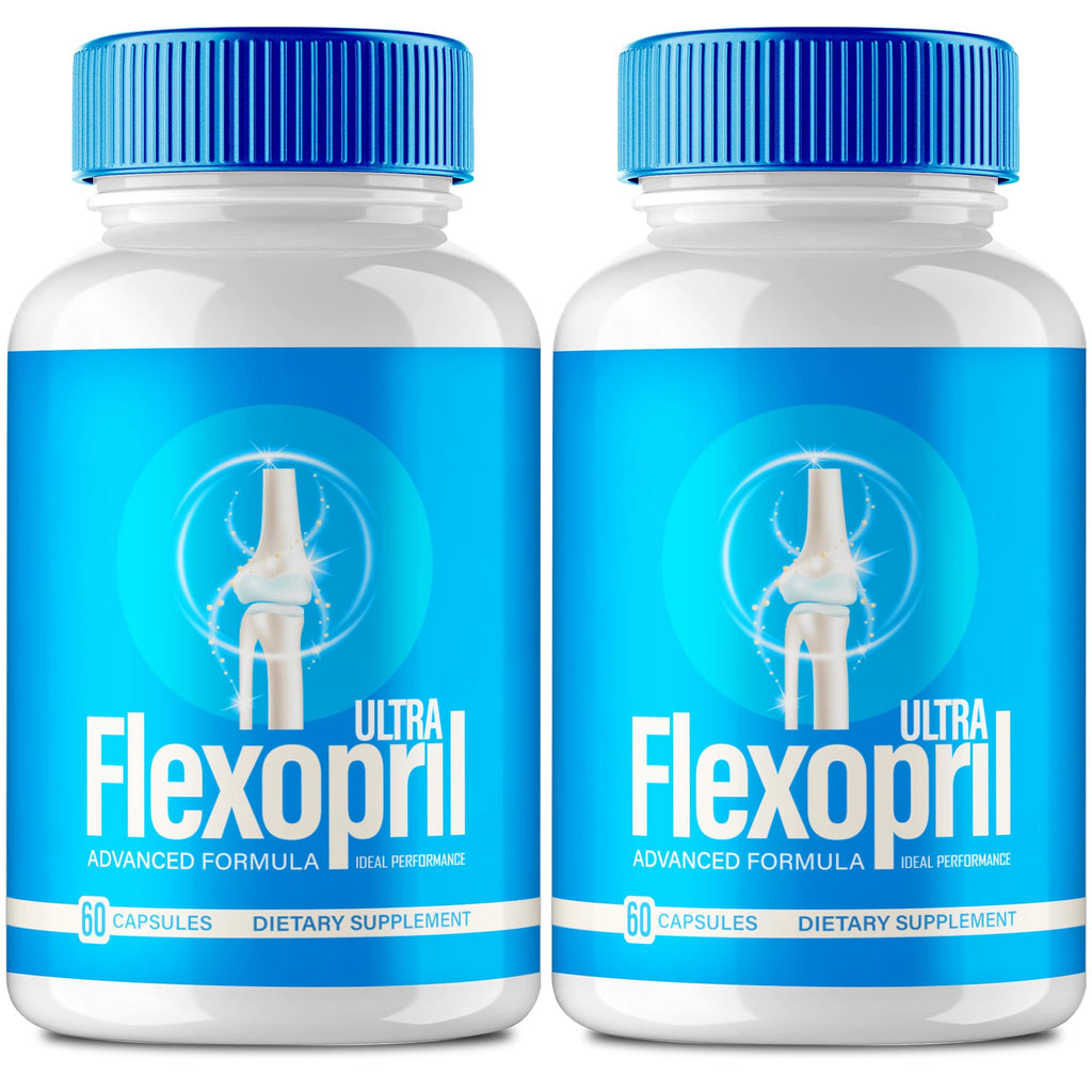 Flexopril Ultra Joint Support Capsules, Official Flexopril Supplement Pills, All-Natural Formula to Fortify Bones and Bolster Flexibility - Maximum Strength, FlexoprilUltra Pills Reviews (2 Pack) IDEAL PERFORMANCEBuy Supplements Australia