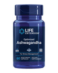 Life Extension Optimized Ashwagandha - Stress Management Supplement for a Healthy Stress Response, Focus, Memory, Stress Relief - Vegetarian, Gluten-Free, Non-GMO, 60 Capsules Life ExtensionBuy Supplements Australia