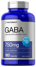 GABA 750mg | 180 Capsules | Gamma Aminobutyric Acid Supplement HorbäachBuy Supplements Australia