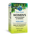 Whole Earth & Sea from Natural Factors, Women's Multivitamin & Mineral, Whole Food Supplement, Vegan, 60 tablets (30 servings) Natural FactorsBuy Supplements Australia