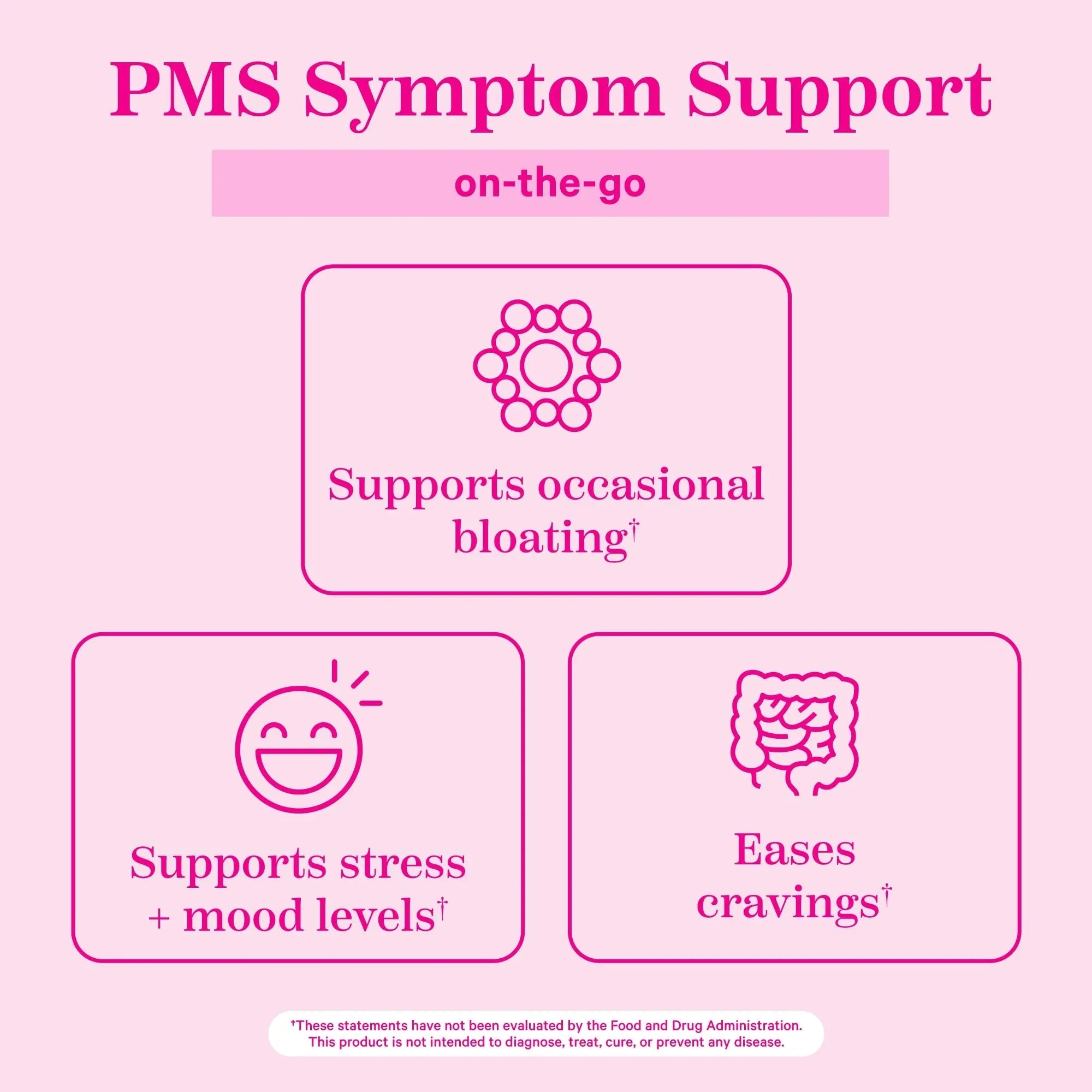 Pink Stork Organic PMS Support Sweets for Teens and Women - Simple & Natural Ingredients Vitamin B6 and Peppermint Pink StorkBuy Supplements Australia