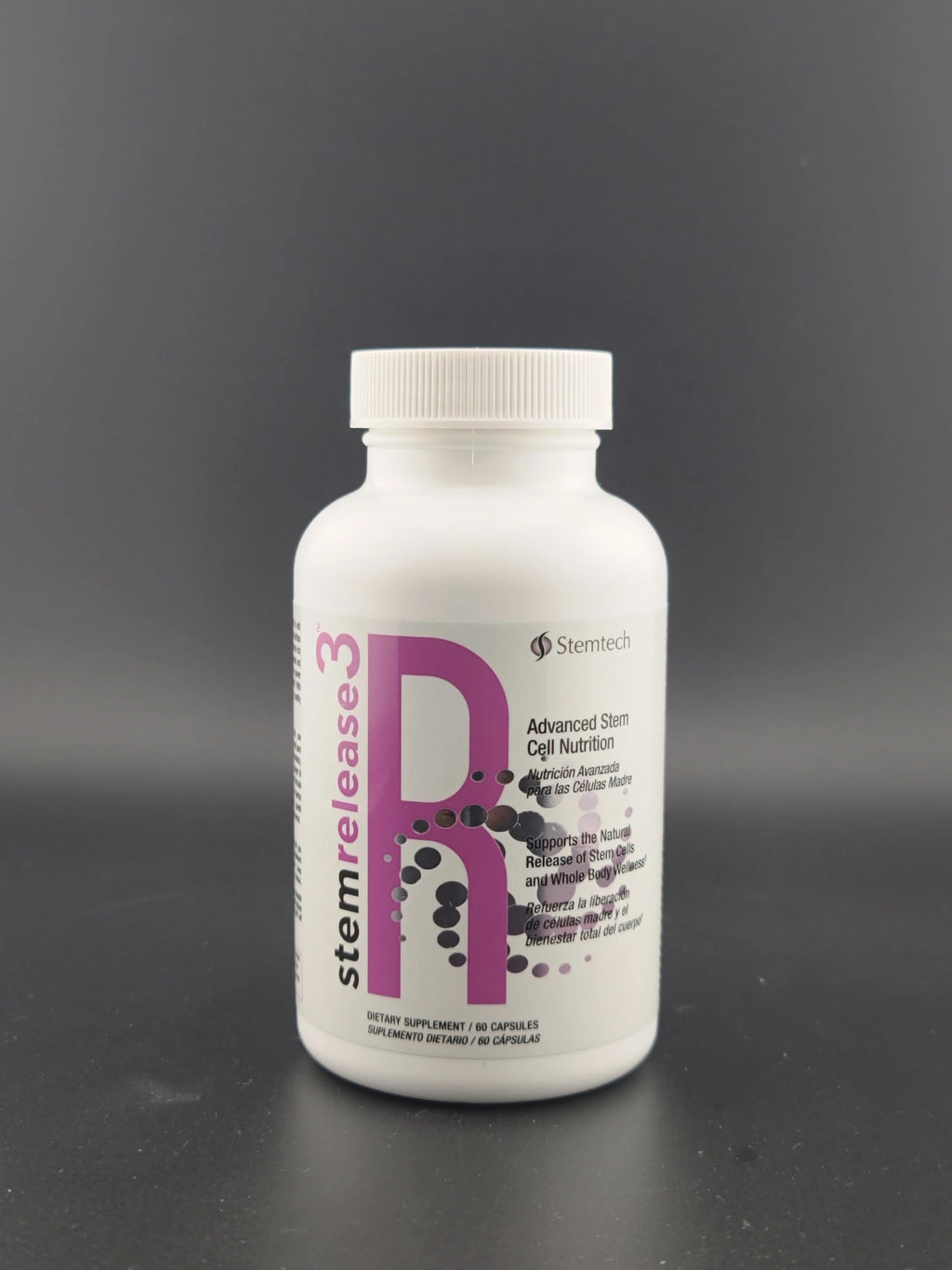 Stemtech Stemrelease3 Cutting-Edge Stem Cell Nutrition for Natural Renewal and Youthful Vitality, Exclusive Blend for Enhanced Telomere Health, 60 Capsules StemTechBuy Supplements Australia