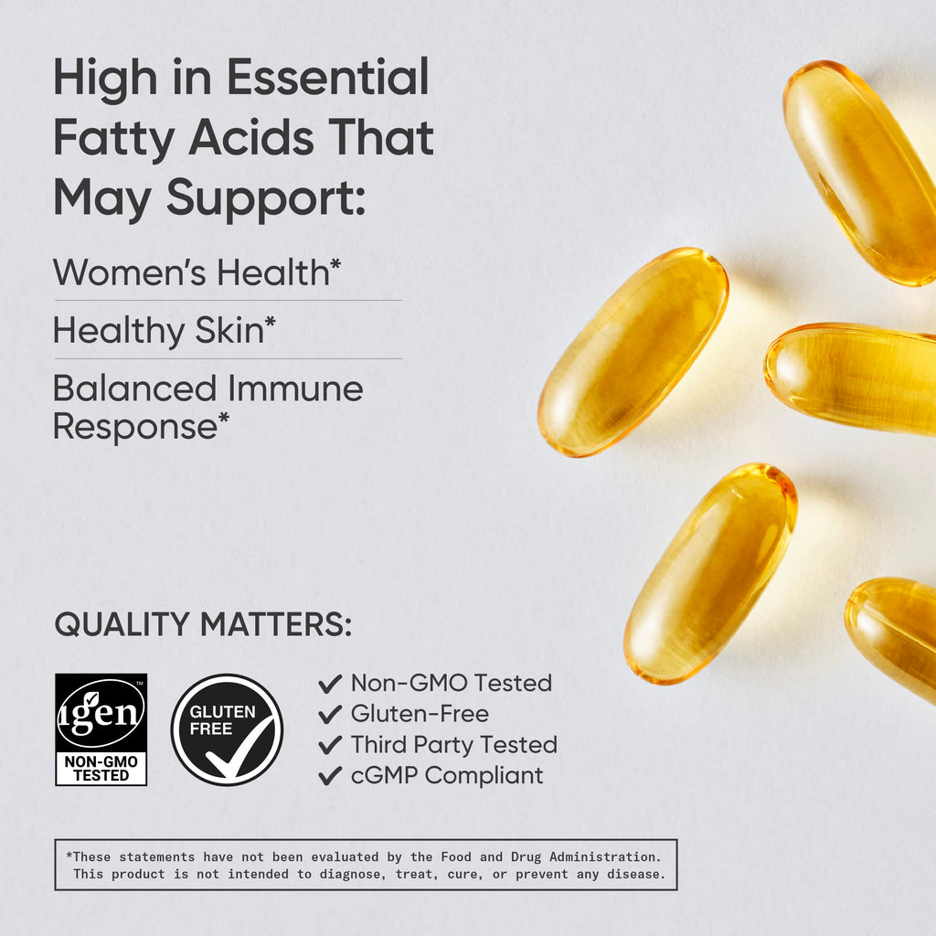 Sports Research Evening Primrose Supplement from Cold Pressed Oil Sports ResearchBuy Supplements Australia