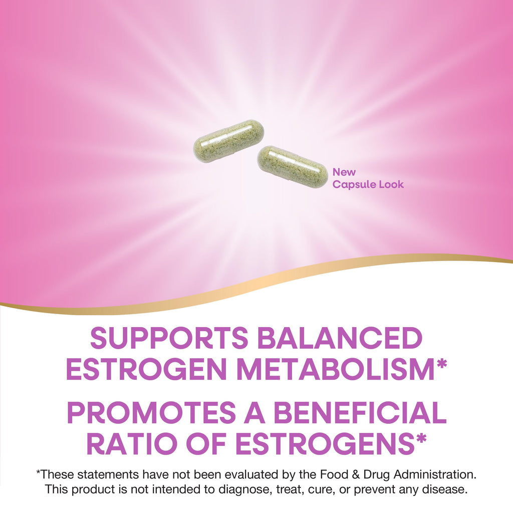 Nature's Way DIM-Plus, DIM Supplement, Supports Balanced Estrogen Metabolism*, Supports Estrogen Hormone Balance*, Diindolylmethane, 120 Vegan Capsules Nature's WayBuy Supplements Australia