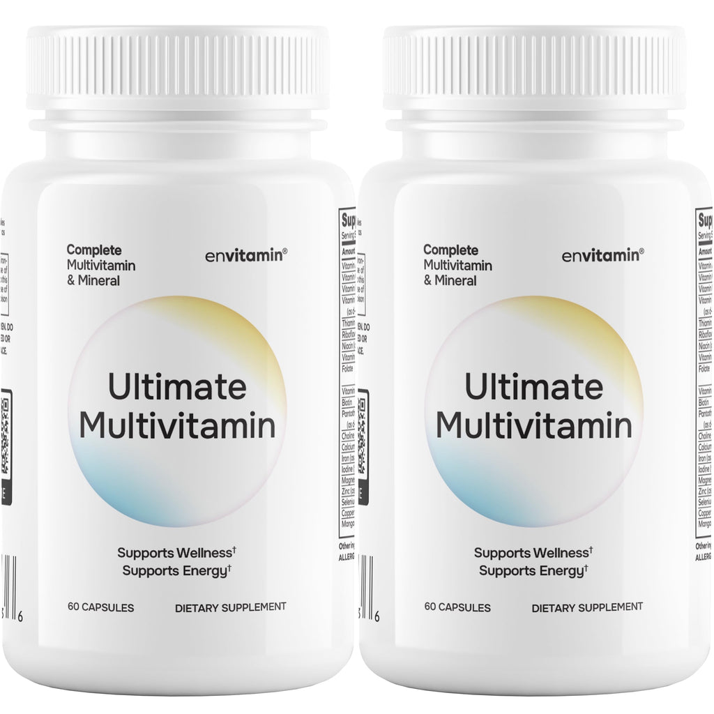envitamin Ultimate Multivitamin Multimineral and Superfood with 42 Fruit and Vegetable Blend, 60 Count (Ultimate 2 Pack) envitaminBuy Supplements Australia