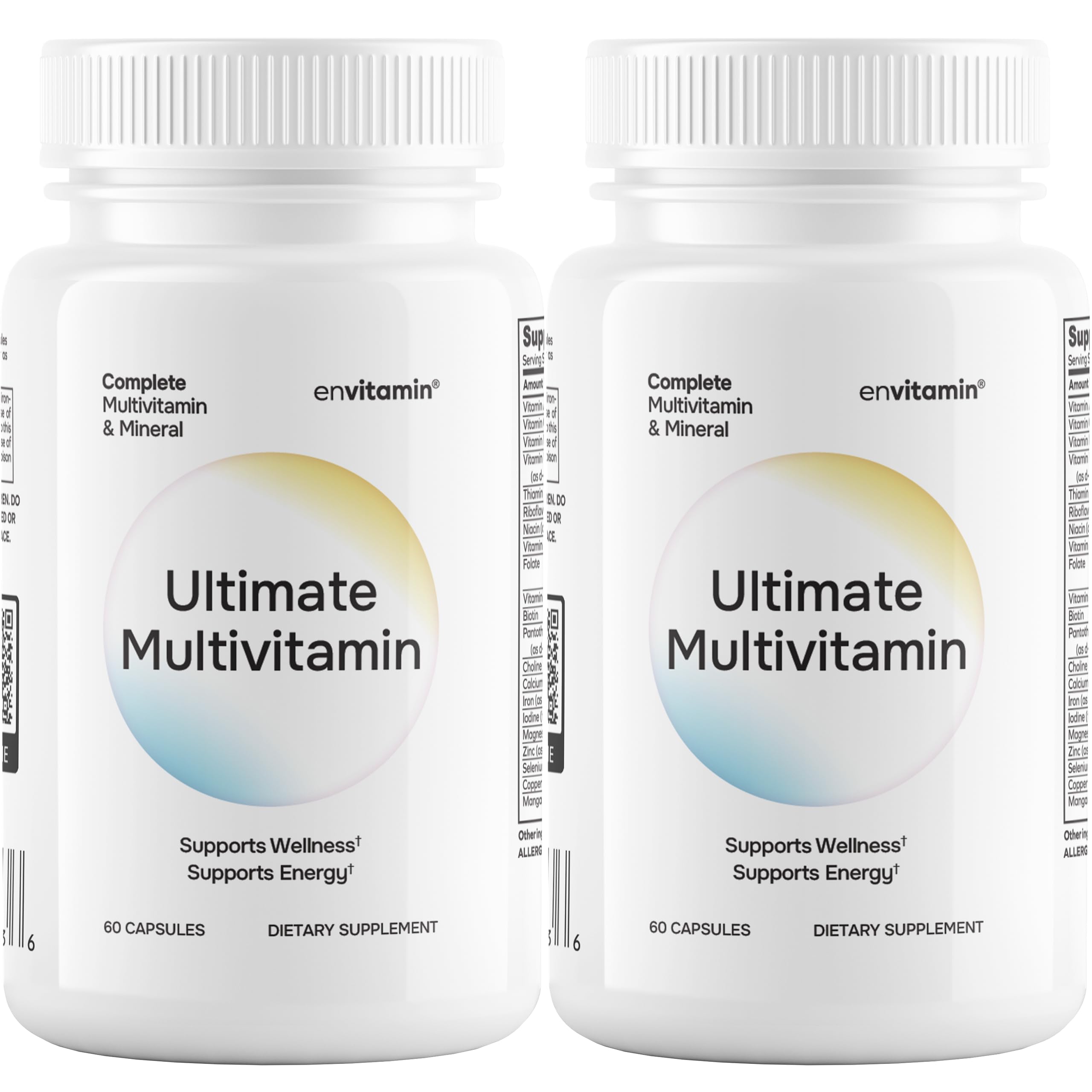 envitamin Ultimate Multivitamin Multimineral and Superfood with 42 Fruit and Vegetable Blend, 60 Count (Ultimate 2 Pack) envitaminBuy Supplements Australia