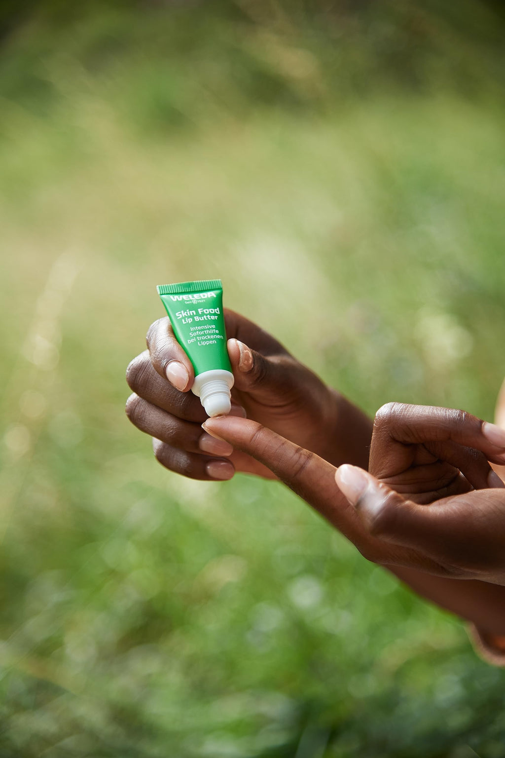Weleda Skin Food Lip Butter, 0.27 Ounce, Plant Rich Moisturizing Lip Care with Sunflower Seed Oil