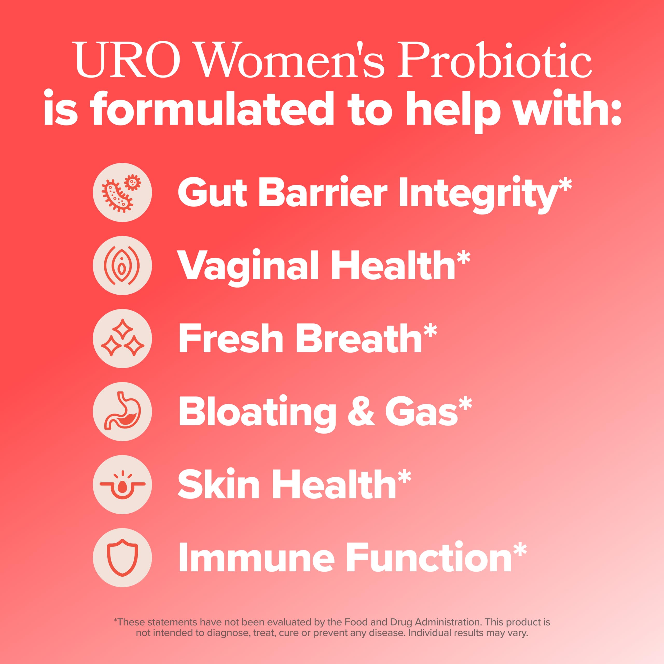 O Positiv URO Women’s Probiotic – All-in-one Probiotic for Women - Vaginal, Gut, Skin, and Oral Microbiome Health – 20B+ CFUs, Licorice Root, Dandelion – Non-GMO, Vegan, Gluten-Free – 30 Capsules O Positiv buy supplements Au