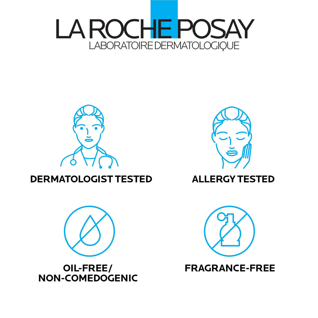 La Roche-Posay Toleriane Dermallergo Eye Cream Soothing Repair Moisturizer, Soothes and Comforts Sensitive Skin