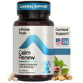 Cortisol & Adrenal Support for Busy Women, Stress Support with Ashwagandha, Rhodiola & Holi Basil | Helps Emotional Balance | Cortisol Supplements for Women to Manage your Day | Non-GMO | 60 Capsules INFINITE PEAKBuy Supplements Australia