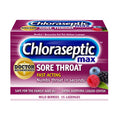 Chloraseptic Max Strength Sore Throat Relief Lozenges, Wild Berry, Drops with Liquid Center to Numb Sore Throat, 15 Count Chloraseptic buy supplements Au