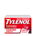 Tylenol Extra Strength Pain Reliever & Fever Reducer, Round Coated Tablets, 500 mg Acetaminophen Pain Relief Pills for Headache, Toothache & Minor Arthritis Pain, 24 ct TylenolBuy Supplements Australia