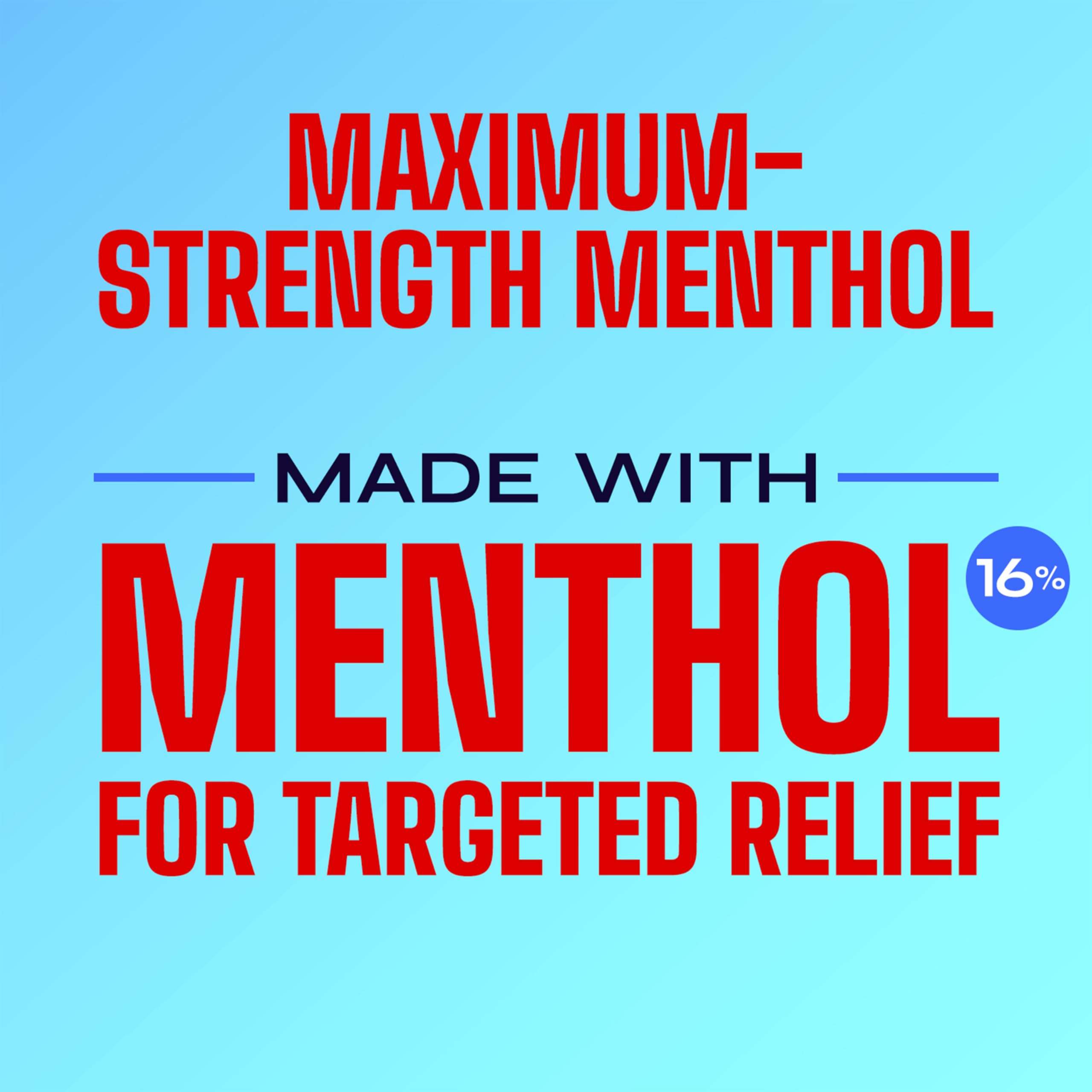 Icy Hot Original Pain Relief No-Mess Roll-On Applicator, Fast-Acting Pain Relief with Max Strength Menthol 16%, Contrast Therapy for Backaches, Joints, Muscle Strains and Arthritis, 2.5 oz Icy HotBuy Supplements Australia