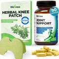 Wellnee Knee & Joint Wellness Bundle – Herbal Patches (10 pcs) & Support Capsules (90 servings) WellneeBuy Supplements Australia