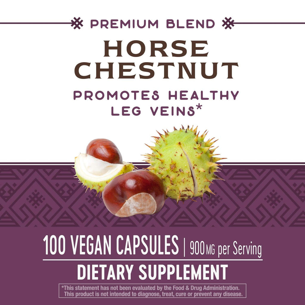 Nature's Way Standardized Horse Chestnut, Premium Extract for Healthy Veins and Blood Nature's WayBuy Supplements Australia