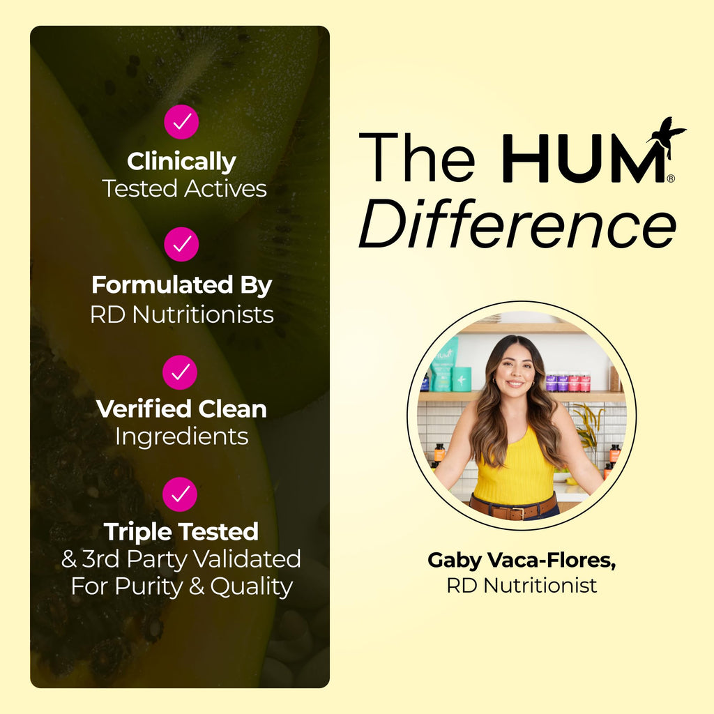 HUM Complete Prenatal Multivitamin for Women with Folate, DHA, and Choline, 23 Nutrients for Daily Support, Gluten Free, Non GMO Supplement for Pre, During, and Post Pregnancy, 30 Vegan Capsules HUMBuy Supplements Australia