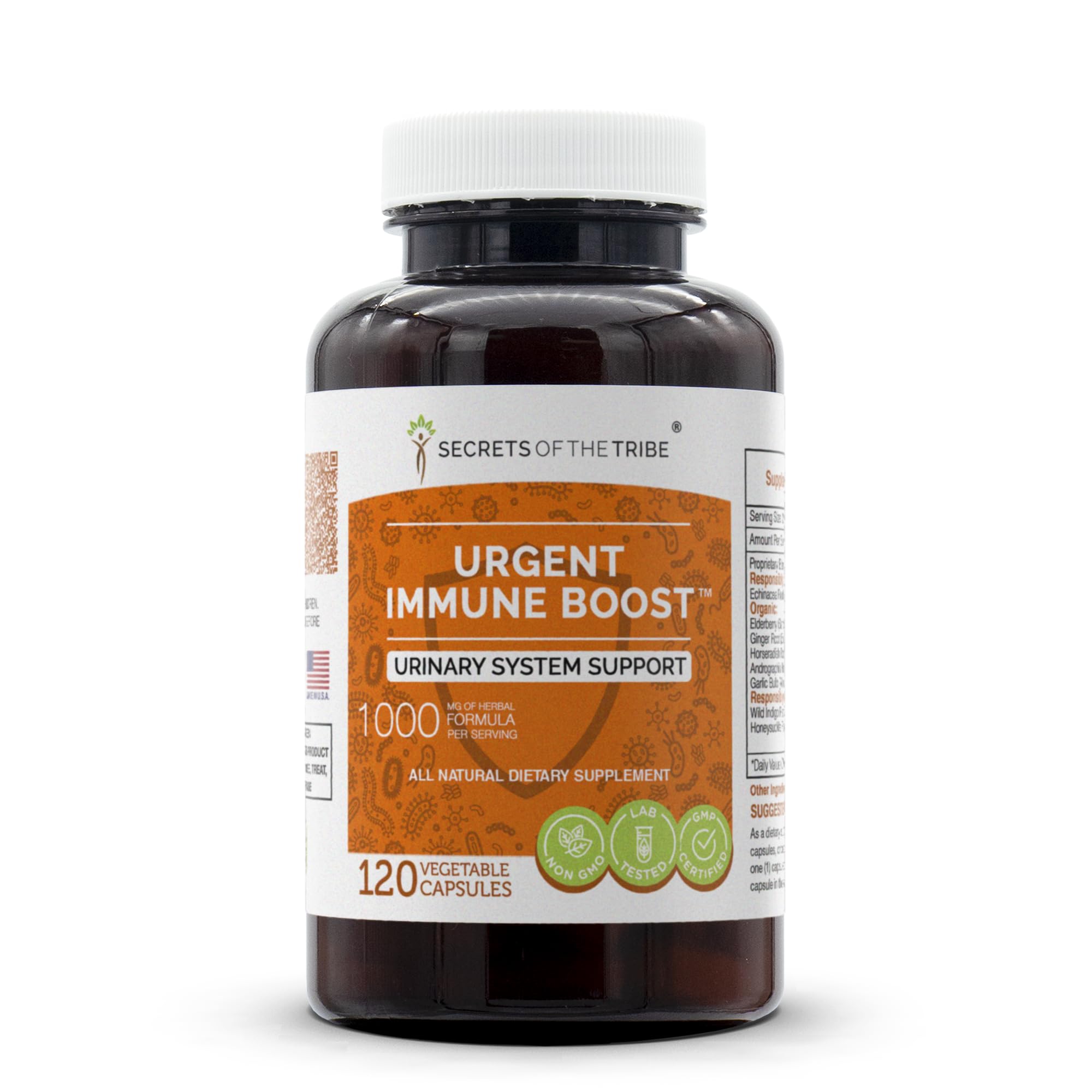 Secrets of the Tribe - Urgent Immune Boost, Immune Boost Formula, Herbal Supplement Blend (120 Capsules) Secrets of the TribeBuy Supplements Australia