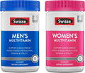 Swisse Daily Multivitamin for Men & Women Bundle Combo Pack | Supports Healthy Energy, Stress Relief, Mental Clarity & Performance, Immunity, and Heart Health SwisseBuy Supplements Australia