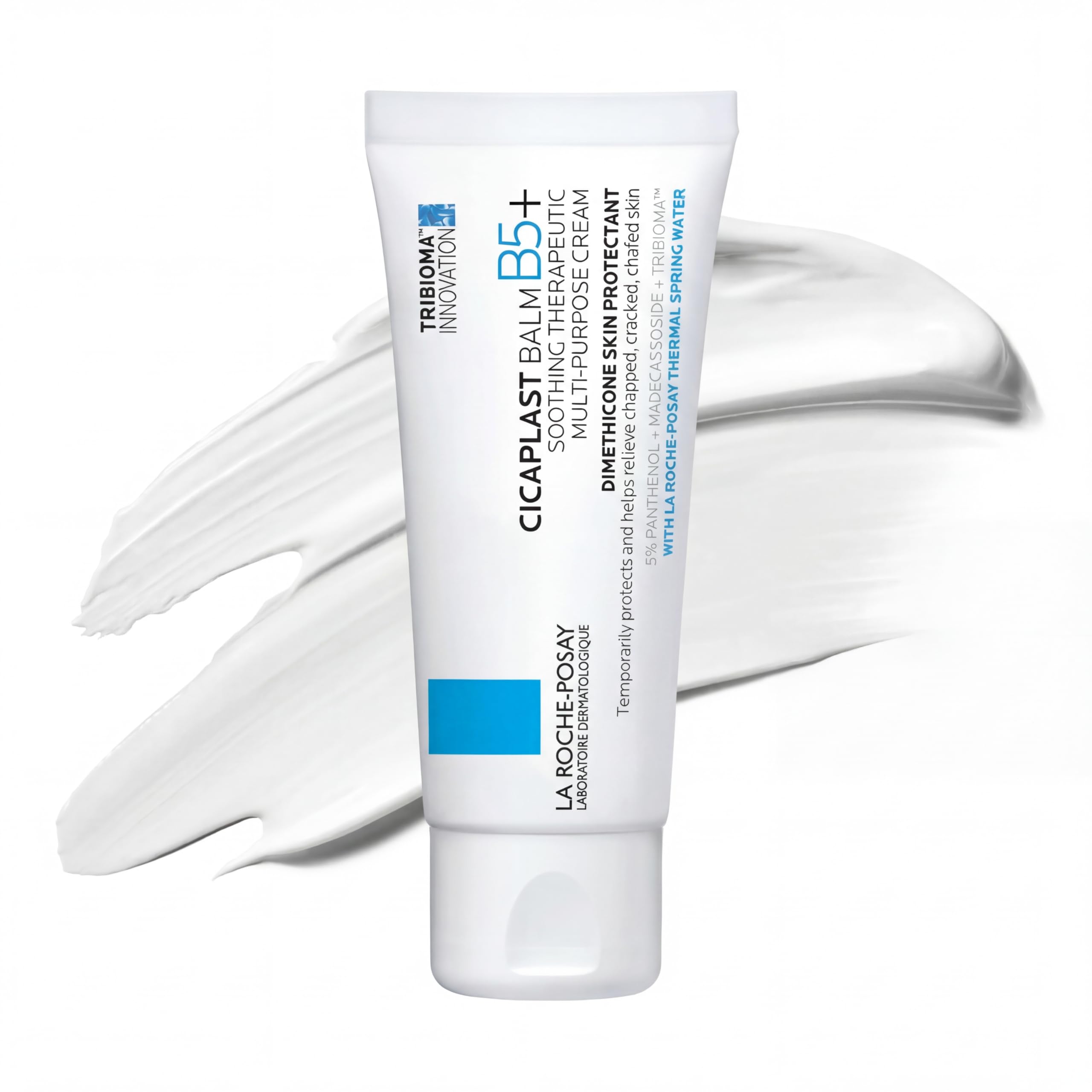 La Roche-Posay Cicaplast Balm B5, Healing Ointment and Soothing Therapeutic Multi Purpose Cream for Dry & Irritated Skin