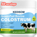 KEDISOM Grass-Fed Bovine Colostrum Supplement Powder - 60% High IgG 3000 mg for Gut Health, Immune Support - Easy to Mix Natural Liposomal Colostrum Superfood, Unflavored, 50 Servings KEDISOMBuy Supplements Australia