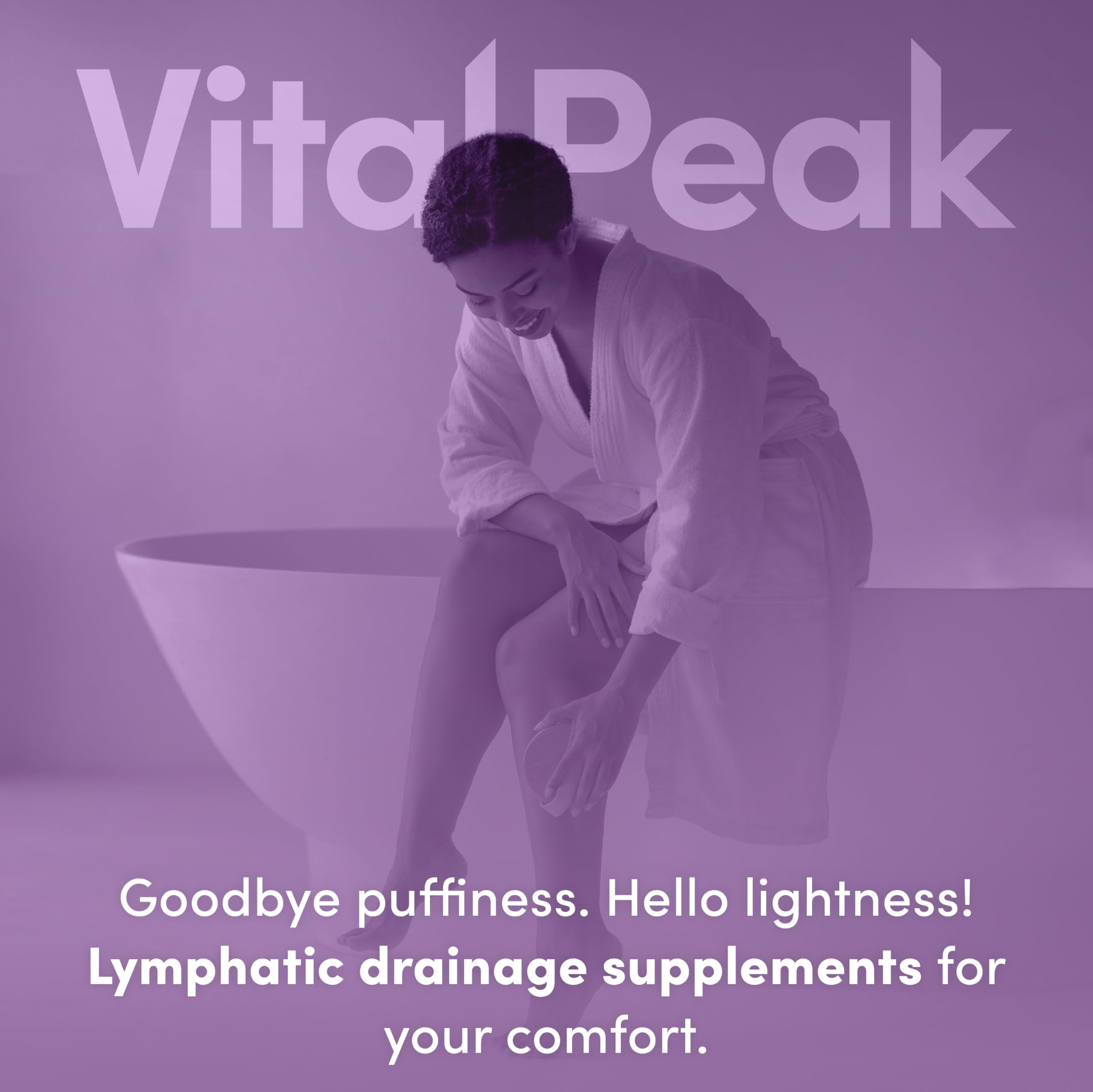 Lymph Peak - Lymphatic Drainage Supplements - Lymph System Support - with Burdock Root, Echinacea Extract, Bromelain, Dandelion Extract & More - Vegan, Non GMO, Gluten Free - 60 Capsules Vital Peak buy supplements Au